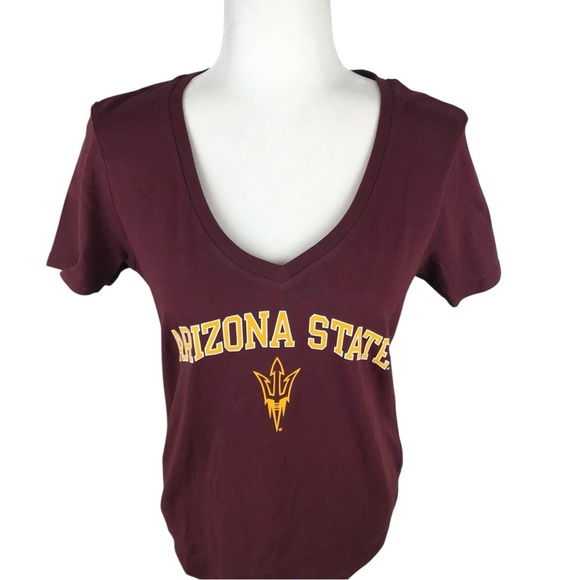 Champion Arizona State V-Neck Tee NWT - Picture 2 of 6